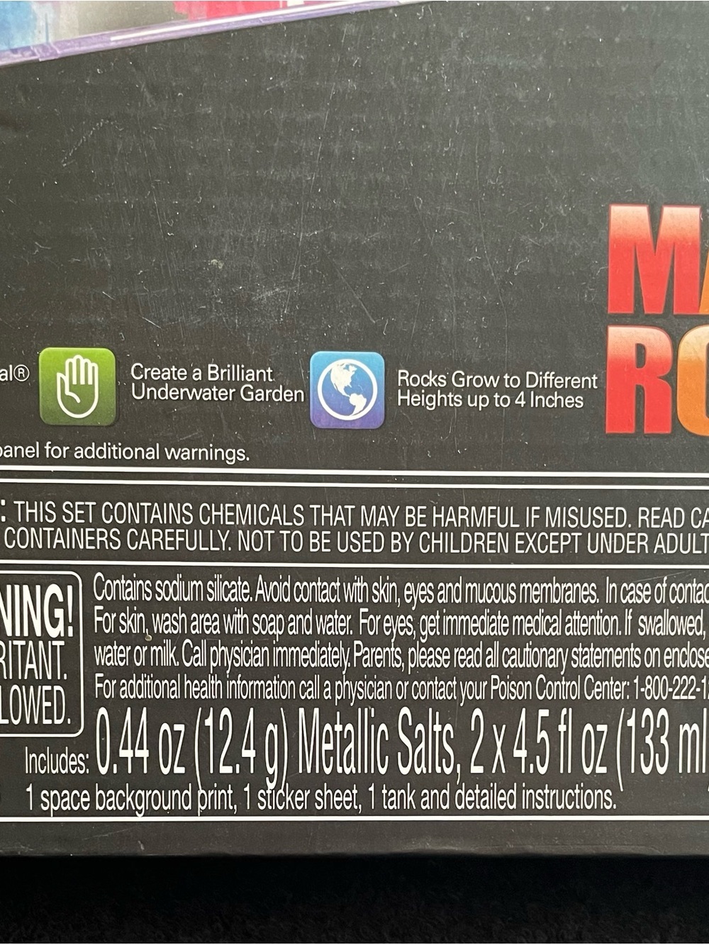 New Smithsonian Magic Rocks Crystal Growing Kit - Picture 4 of 6